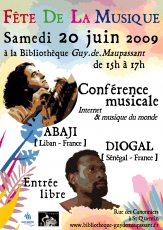 Print Affiche bibliothèques Diogal